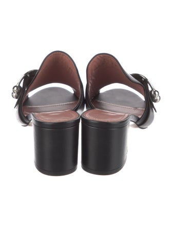 Bally Leather Slides