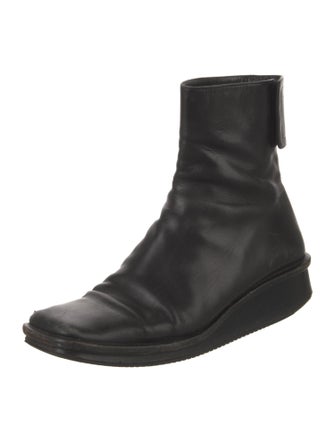 Bally Leather Combat Boots