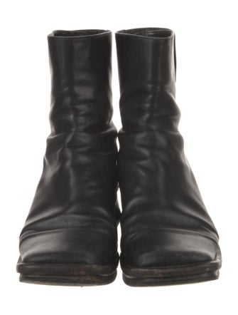 Bally Leather Combat Boots