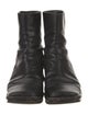 Bally Leather Combat Boots