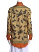 Bally Silk Printed Button-Up Top