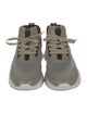 Bally Leather Colorblock Pattern Sneakers