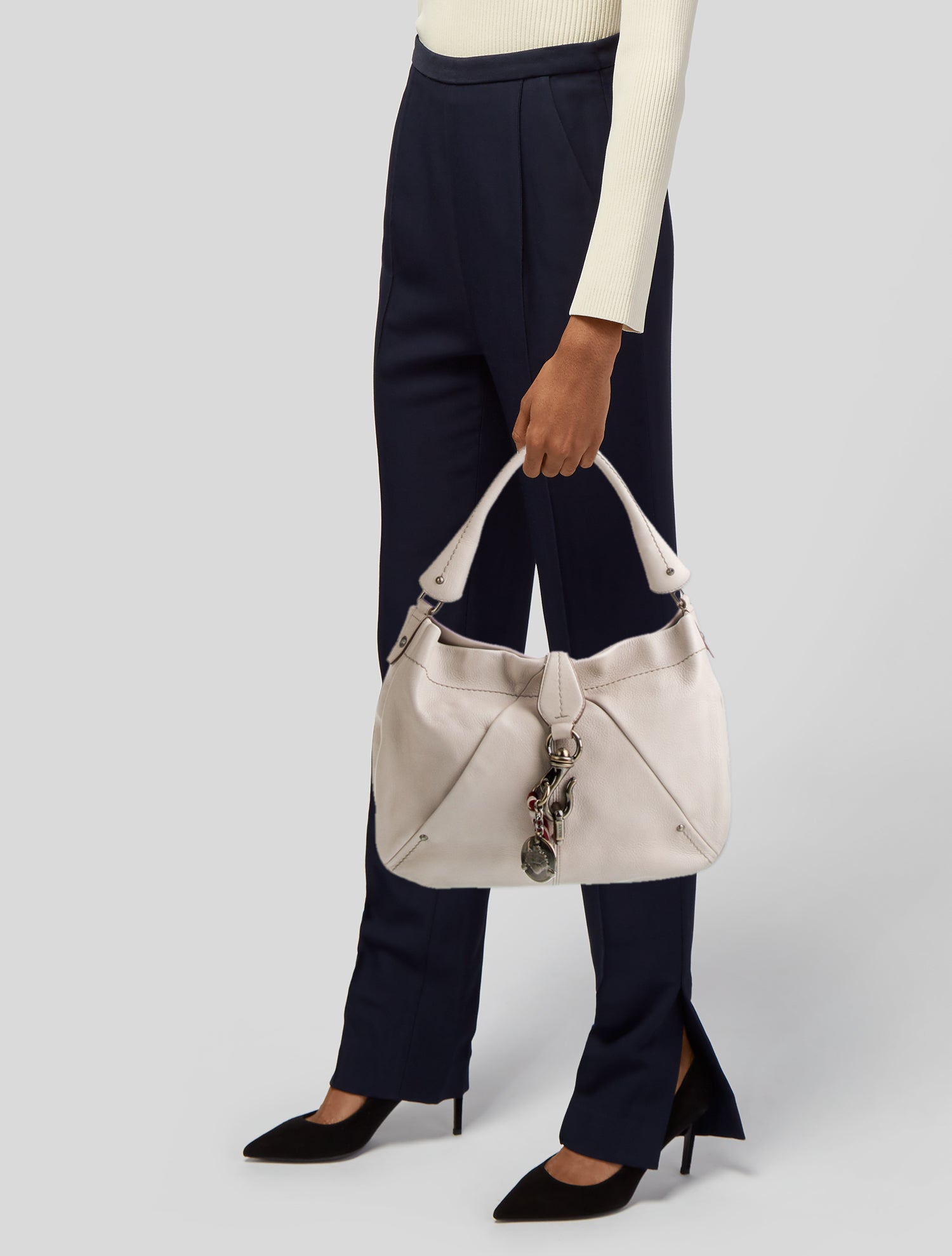 Bally Leather Bucket Bag