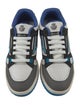 Bally Leather Colorblock Pattern Sneakers
