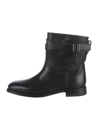 Bally Leather Rain Boots