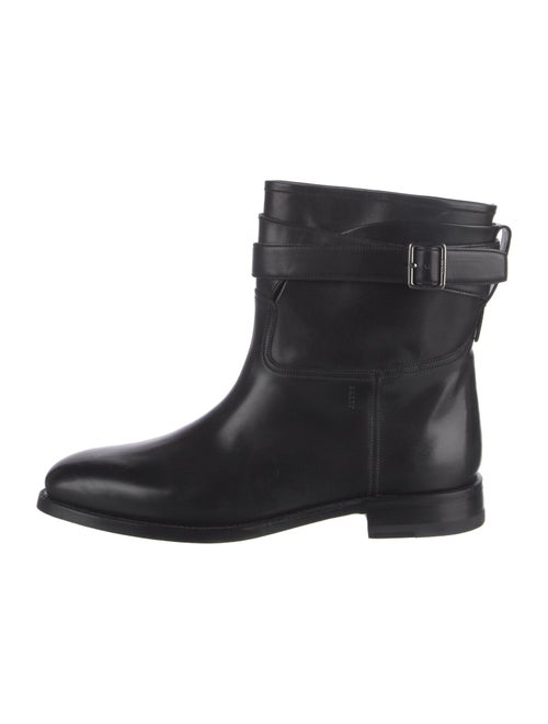 Bally Leather Rain Boots