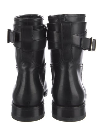 Bally Leather Rain Boots
