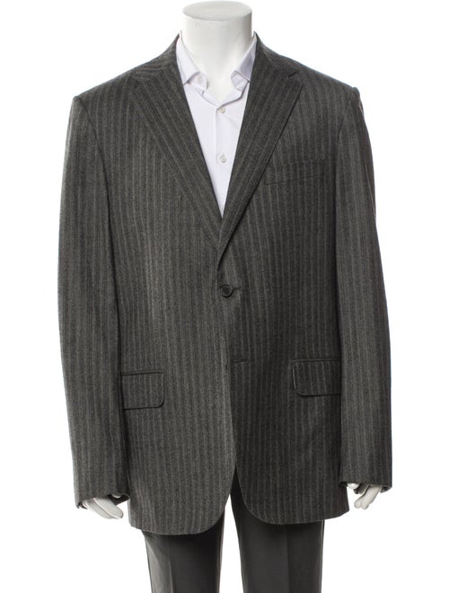 Bally Wool Striped Blazer