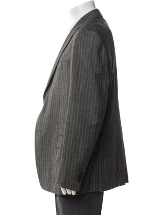 Bally Wool Striped Blazer