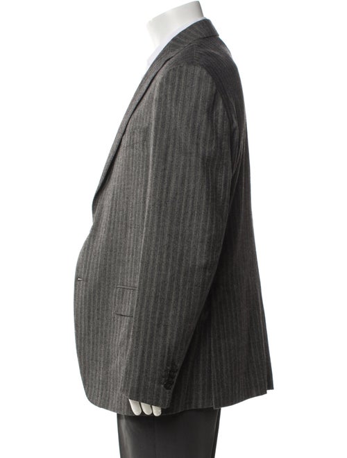Bally Wool Striped Blazer