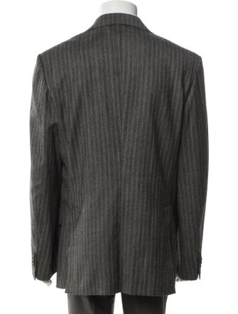 Bally Wool Striped Blazer