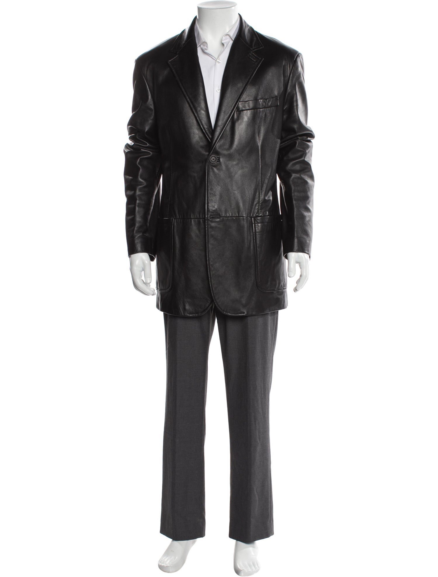 Bally Lambskin Moto Jacket