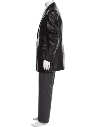 Bally Lambskin Moto Jacket