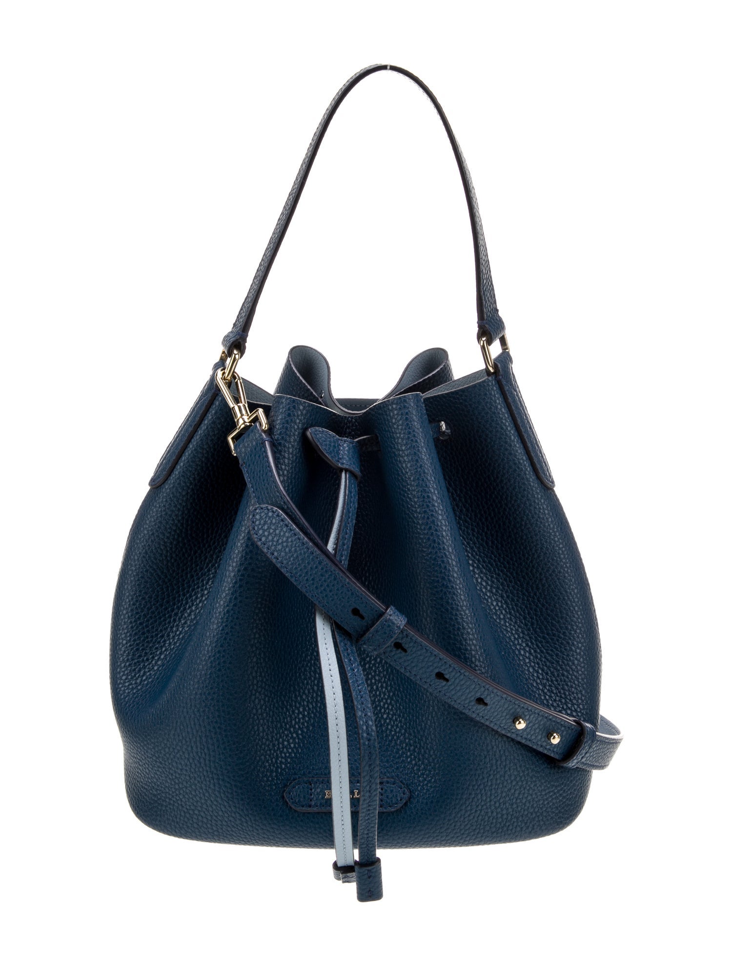 Bally Leather Bucket Bag