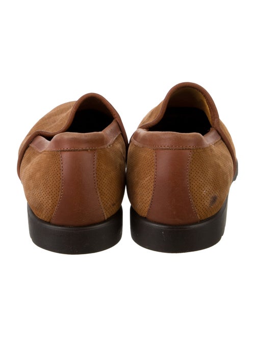 Bally Suede Dress Loafers