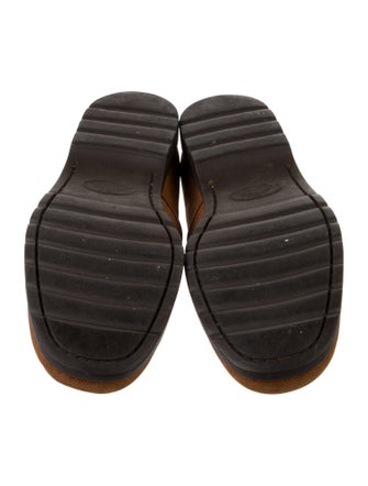 Bally Suede Dress Loafers