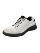Bally Leather Colorblock Pattern Sneakers
