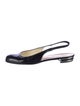 Bally Patent Leather Slingback Flats