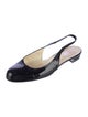Bally Patent Leather Slingback Flats