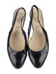 Bally Patent Leather Slingback Flats