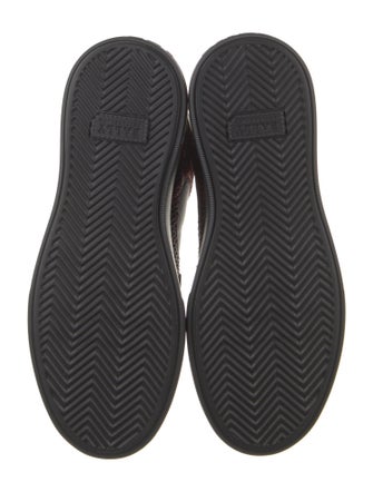 Bally Leather Printed Sneakers