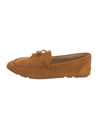 Bally Suede Moccasins