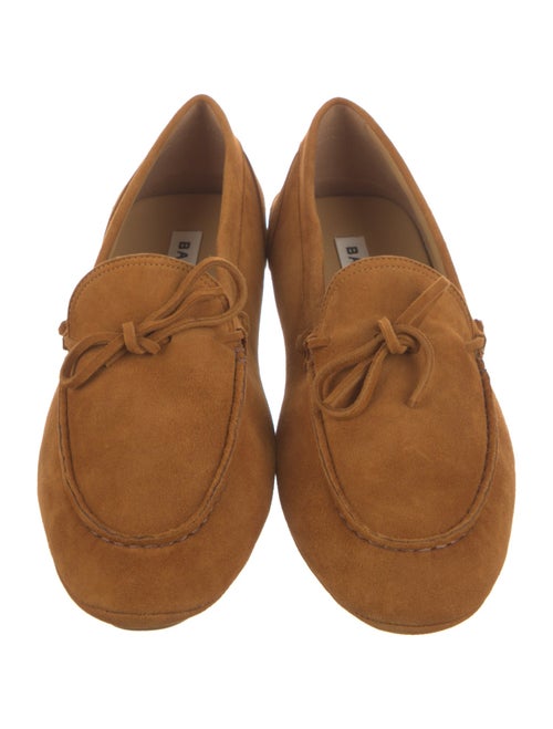 Bally Suede Moccasins