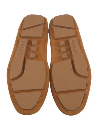 Bally Suede Moccasins