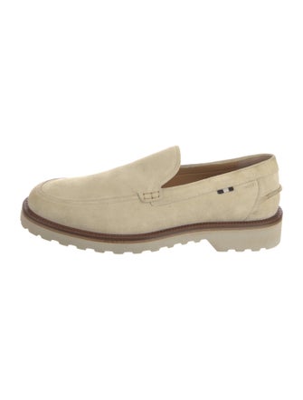 Bally Suede Boat Shoes