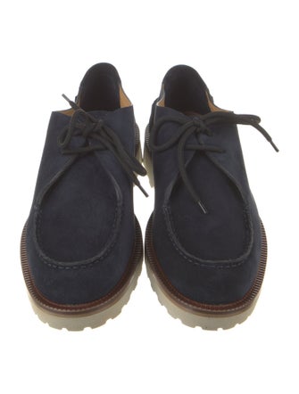 Bally Suede Derby Shoes