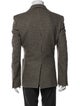 Bally Wool Houndstooth Print Blazer
