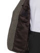 Bally Wool Houndstooth Print Blazer