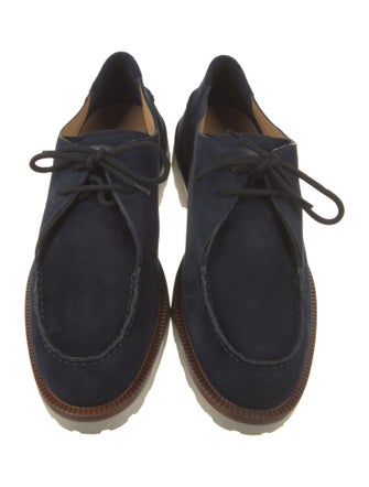 Bally Suede Derby Shoes