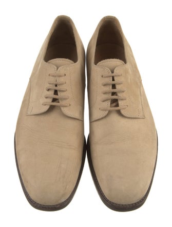 Bally Suede Derby Shoes