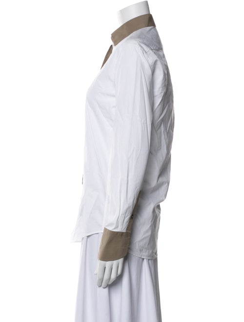 Bally Long Sleeve Button-Up Top