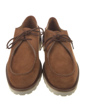 Bally Suede Derby Shoes