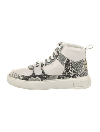 Bally Leather Printed Sneakers