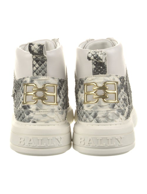 Bally Leather Printed Sneakers