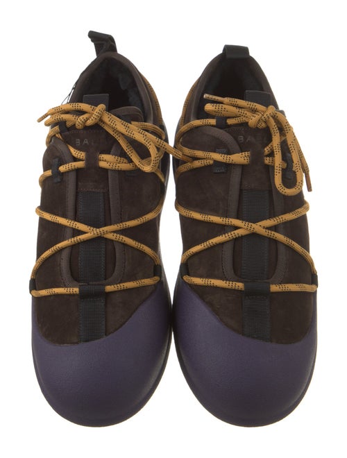 Bally Suede Lace-Up Boots