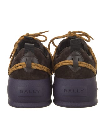 Bally Suede Lace-Up Boots