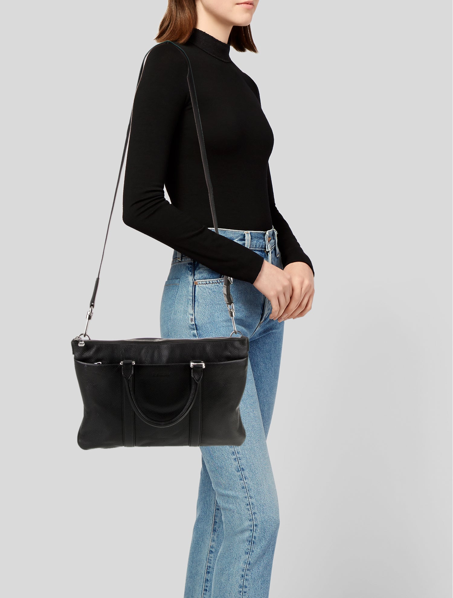 Bally Leather Briefcase