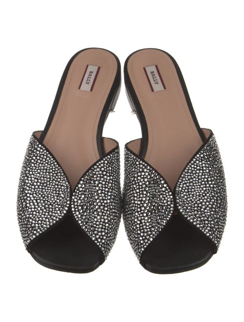 Bally Crystal Crystal Embellishments Slides