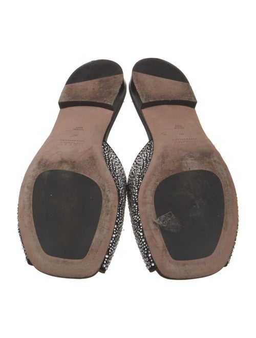 Bally Crystal Crystal Embellishments Slides