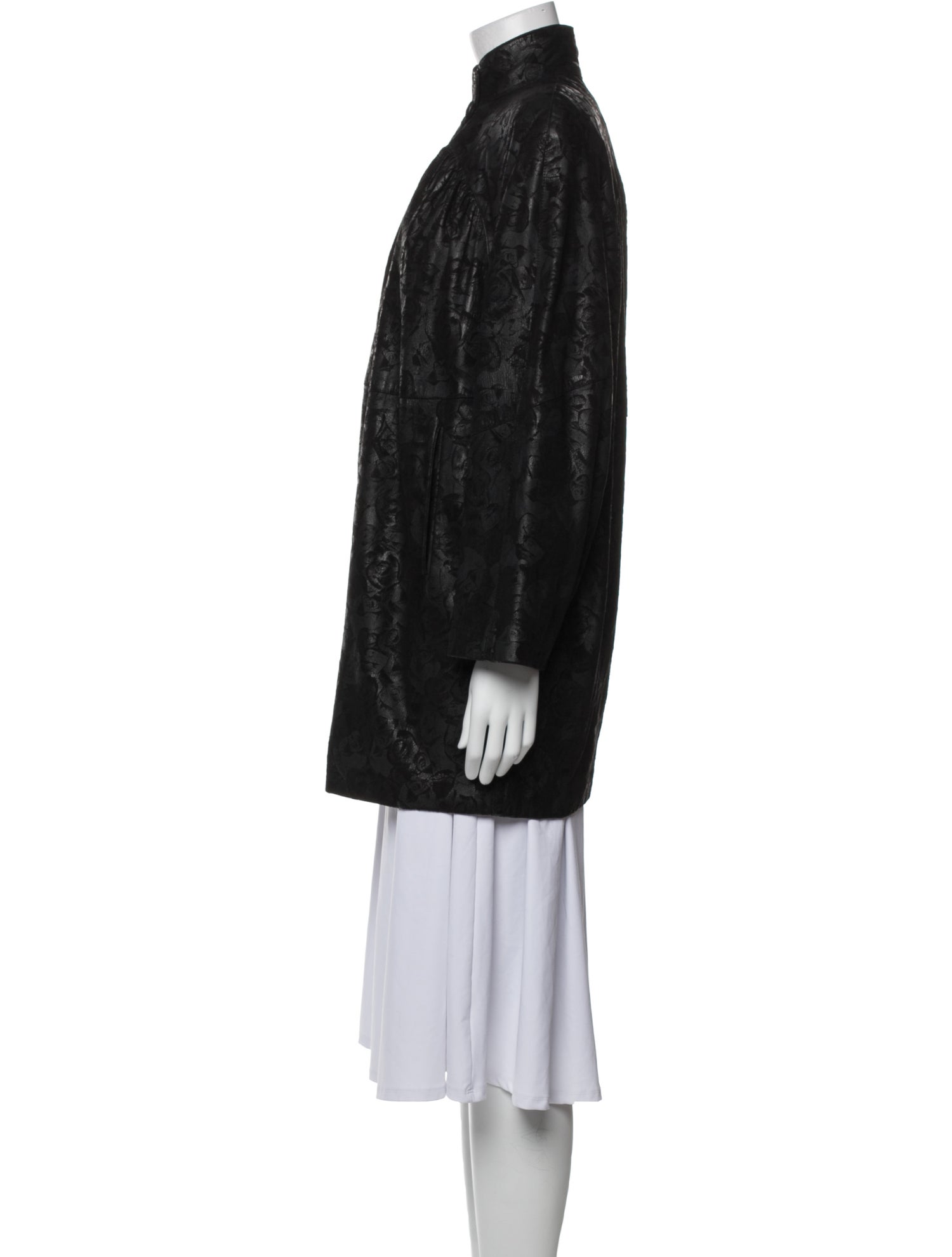 Bally Vintage Animal Print Evening Jacket