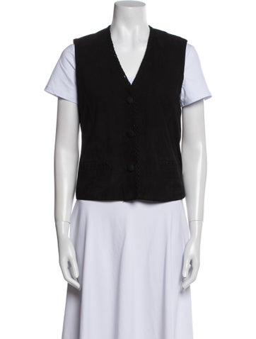 Bally Jackets Leather Vest M