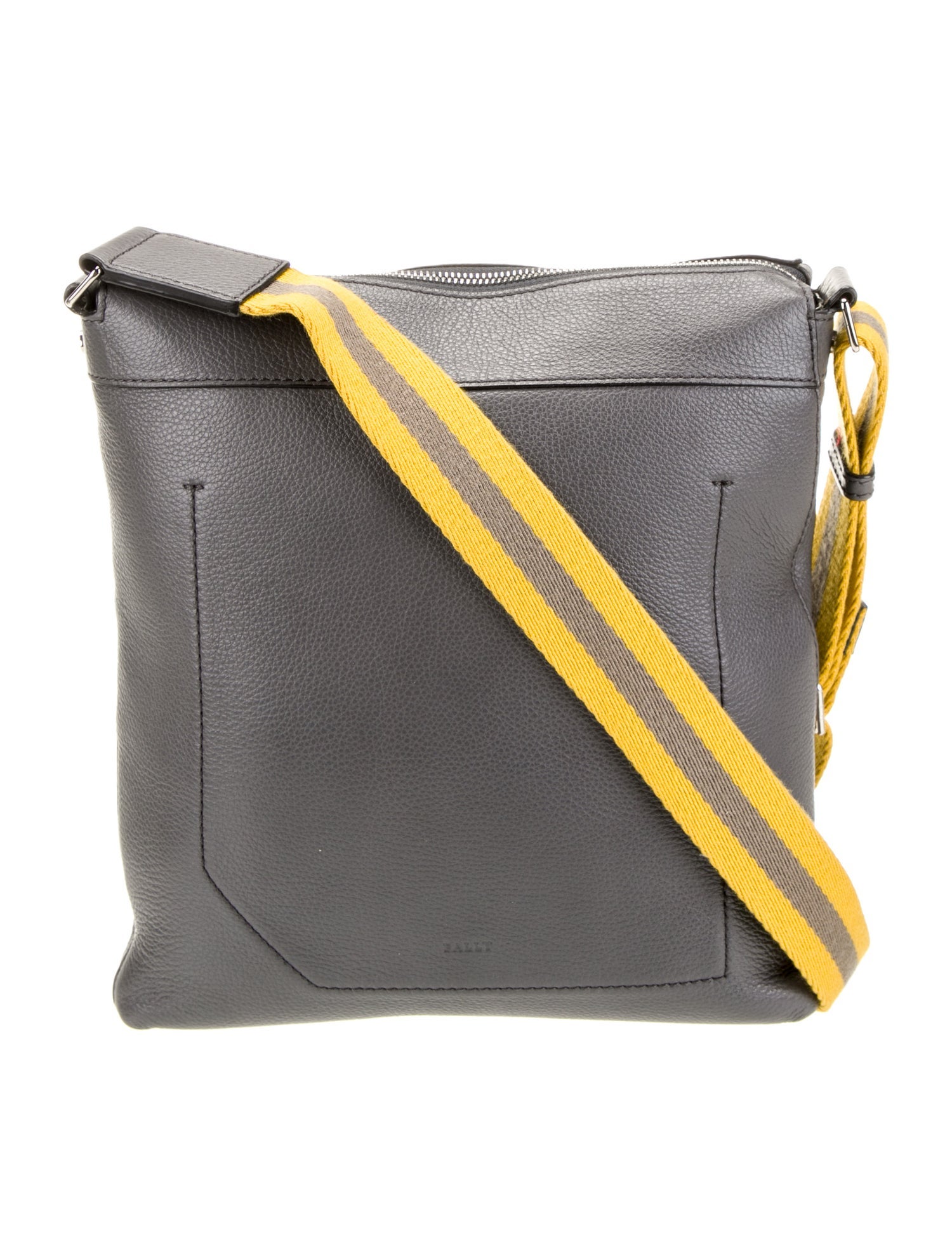 Bally Leather Messenger Bag