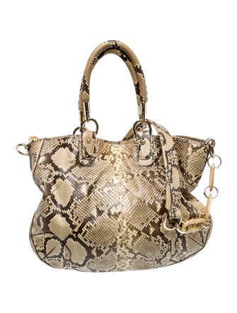 Bally Snakeskin Hobo