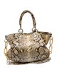 Bally Snakeskin Hobo