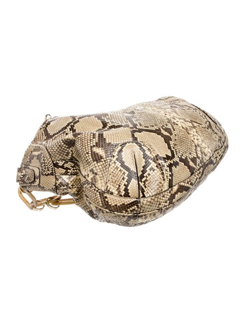 Bally Snakeskin Hobo