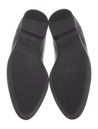 Bally Embossed Leather Flats